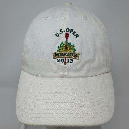 '47 Brand Baseball Cap White M Hat 2013 U.S. Open Merion Golf Club American Flag