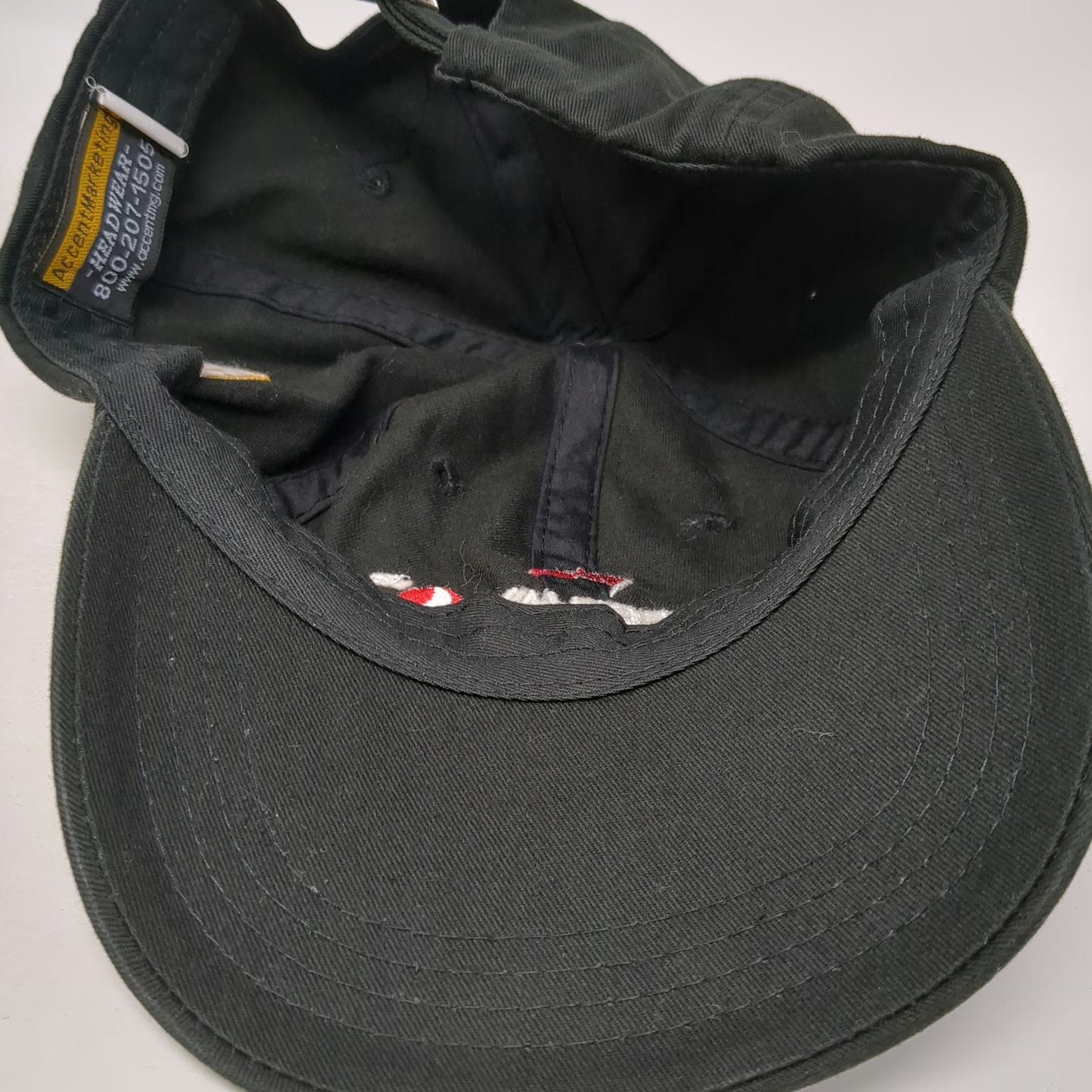 AccentMarketing Safeway Classic Golf Hat Black One Size Baseball Cap Slideback