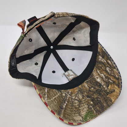 Roco Rescue Strapback Hat Camo One Size Adjustable Realtree Outdoor Cap