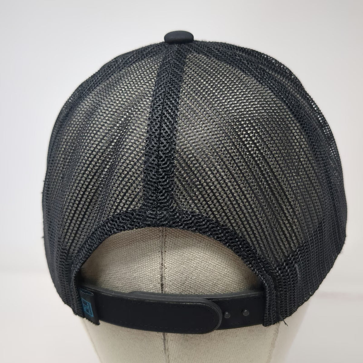 Hooey Trucker Hat Black One Size Golf Embroidery Mesh Snapback Adjustable Cap