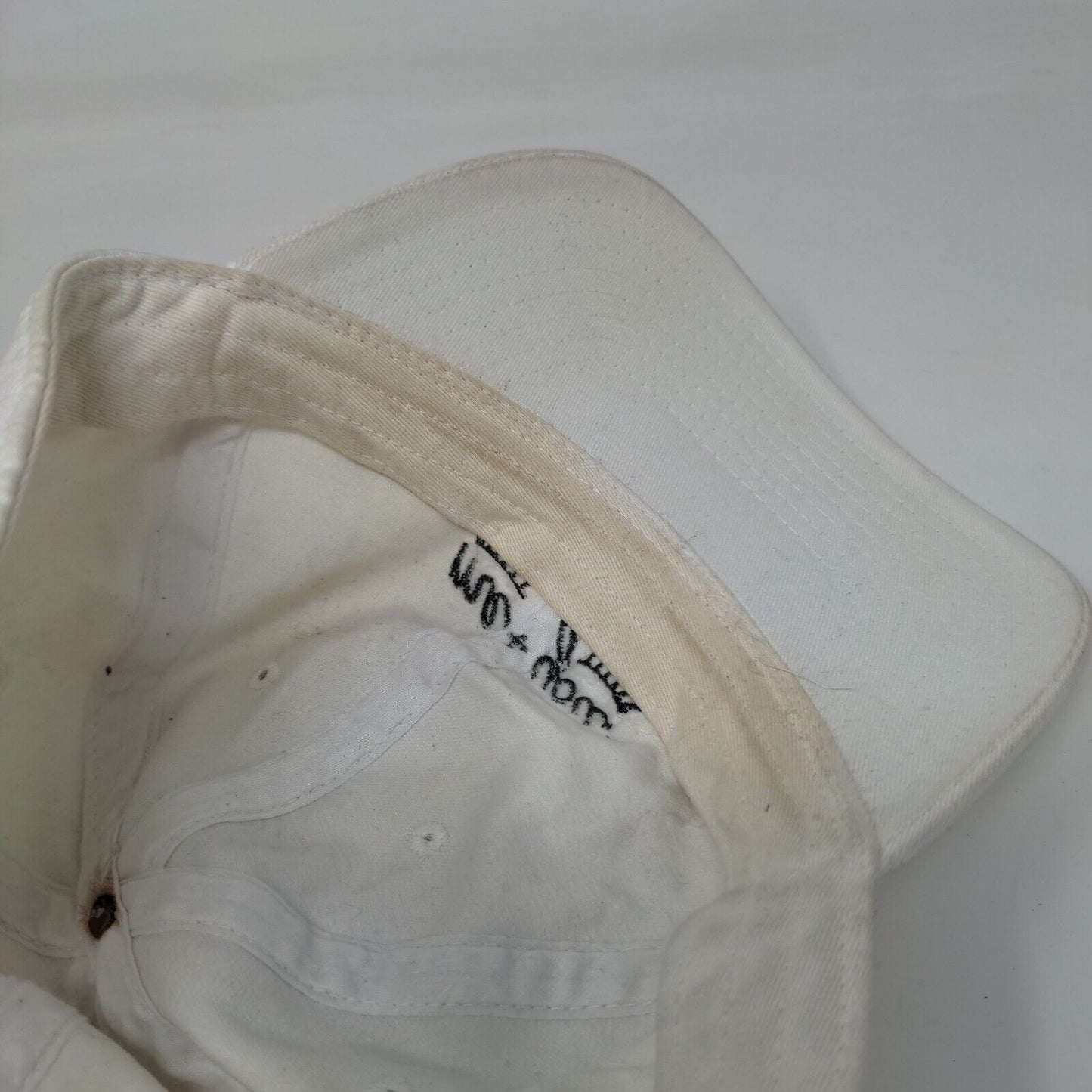 Me + You Lashes Slideback Hat Cream One Size Embroidered Adjustable