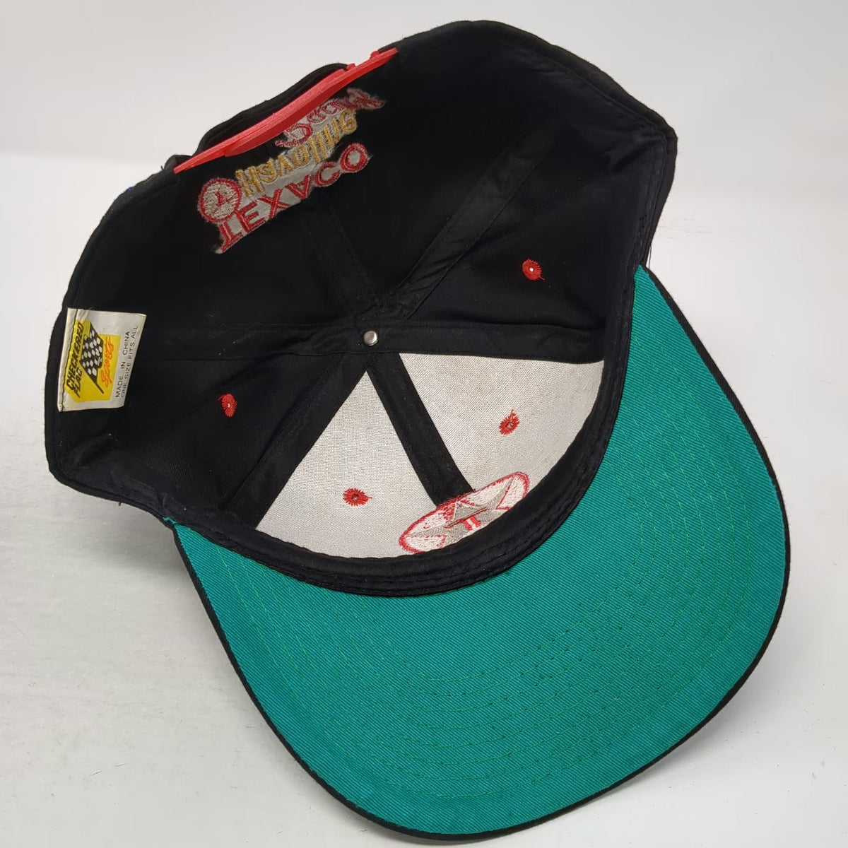 Checkered Flag Sports Snapback Black Hat One Size NASCAR Texaco Havoline Racing