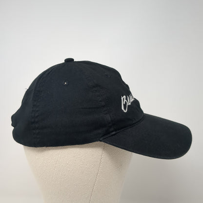 Beau Rivage Slideback Hat Black One Size Adjustable Embroidered Apollo