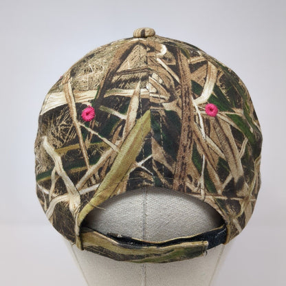 Mossy Oak Strapback Hat Camo One Size Adjustable Hunting Outdoor Cap