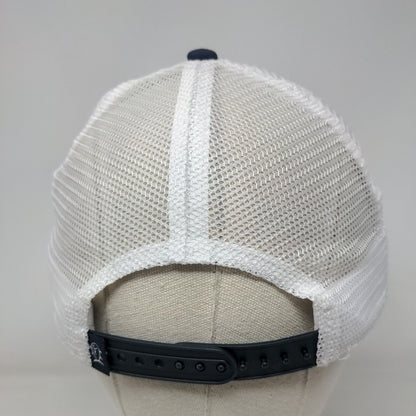 Southern Tide Snapback Trucker Hat Blue One Size Home Of The Skipjack
