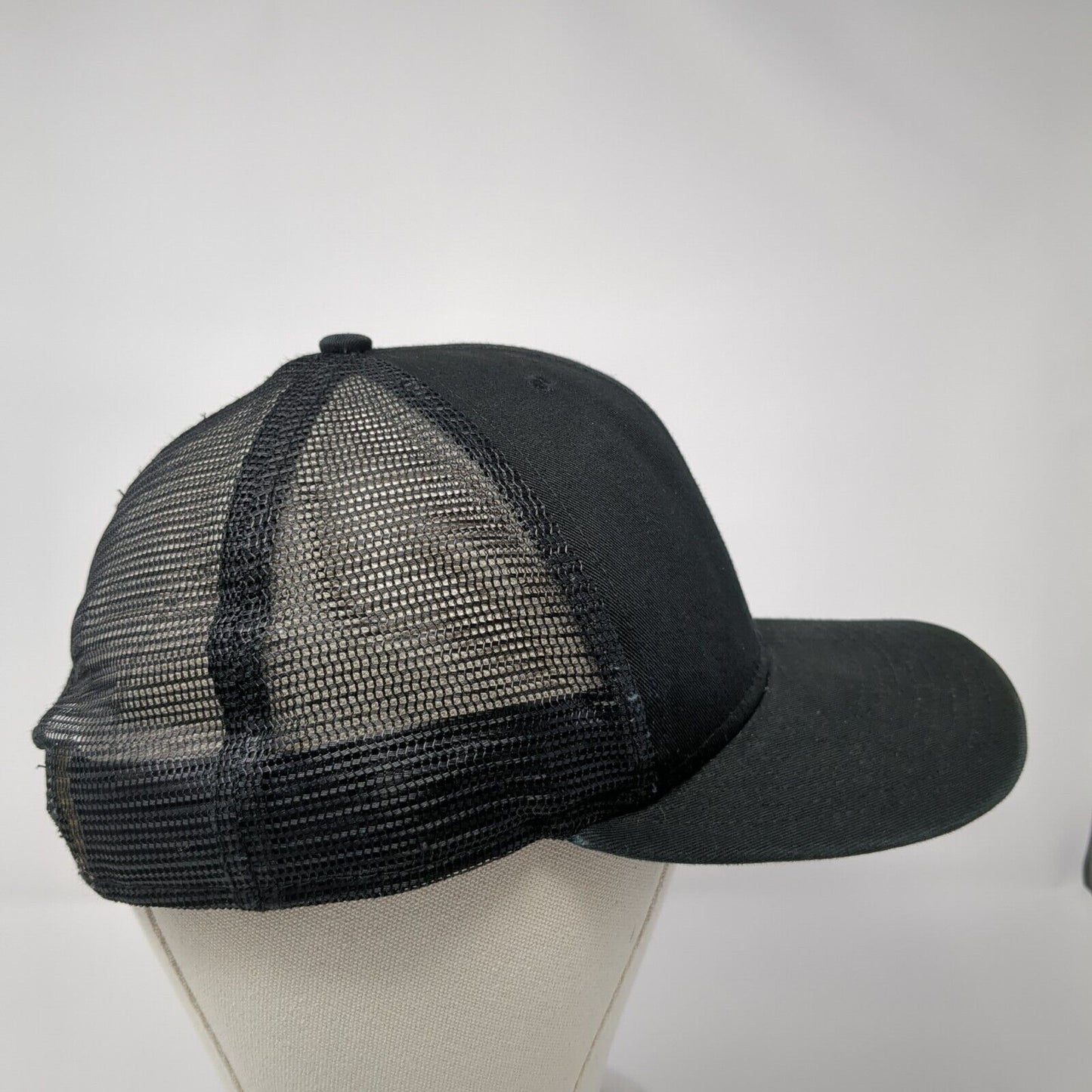 Pbbl crk Snapback Mesh Back Trucker Hat Black One Size New Era 9Fifty