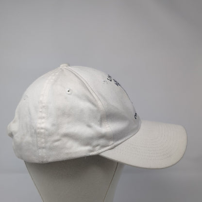 Limon Colorado Strapback Baseball Cap White One Size Adjustable Embroidered