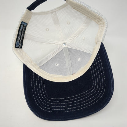 Wild Horse Golf Club Slideback Trucker Hat Blue OS Adjustable Mesh Cap America