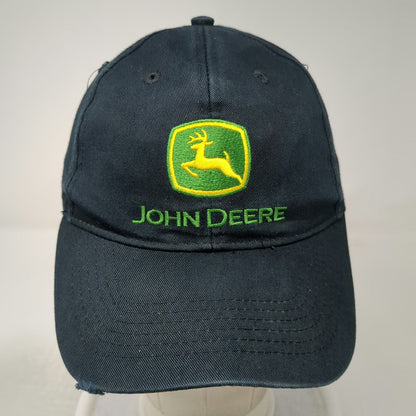 John Deere Baseball Cap Blue One Size Nothing Runs Like a Deere Strapback Hat