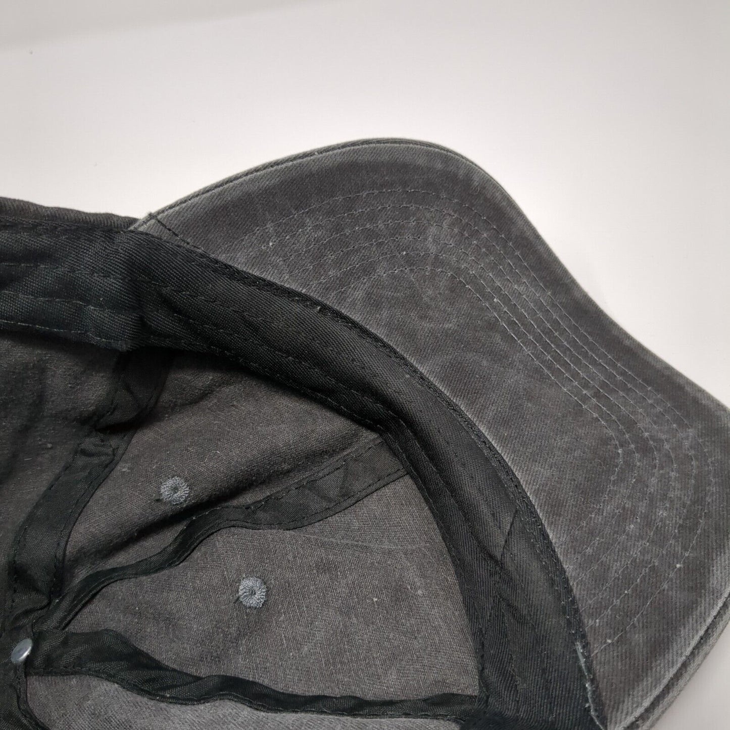 Nah Rosa Parks 1955 Slideback Hat Gray One Size Adjustable Vented Holes Cotton
