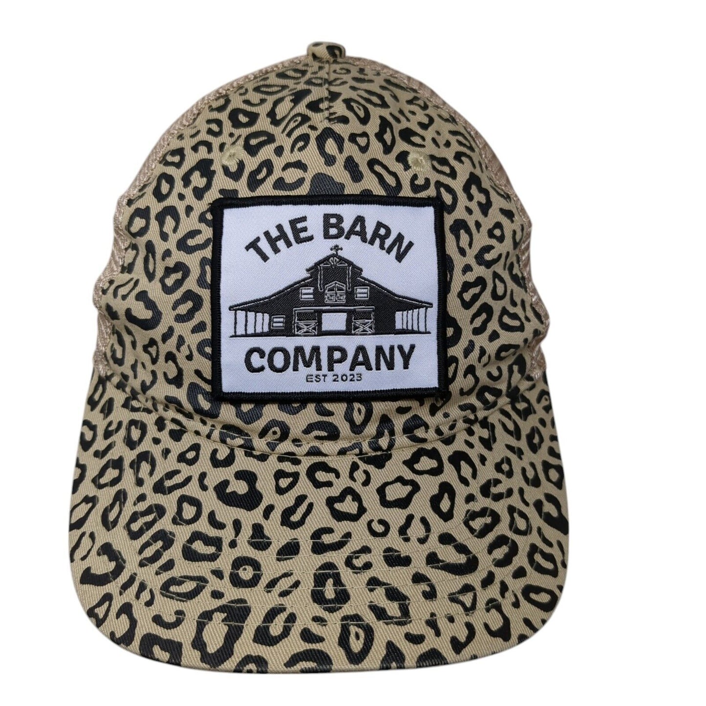 The Barn Company Est 2023 Trucker Hat Multicolor OS Leopard Mesh Outdoor Cap