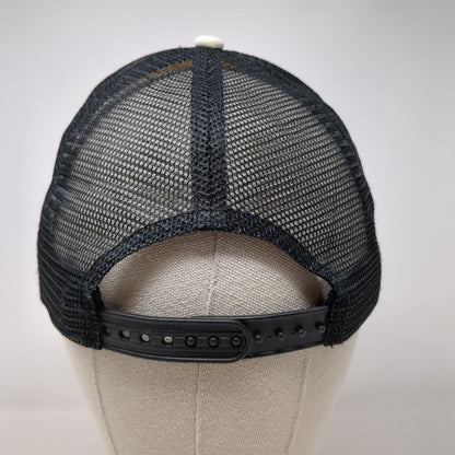Heart Montana MT Snapback Mesh Back Trucker Hat Black OSFA Colorblock