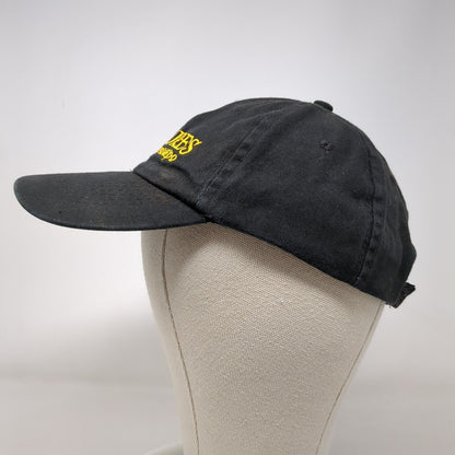 Treasures of The El Dorado Strapback Hat Black OSFA Adjustable Embroidered