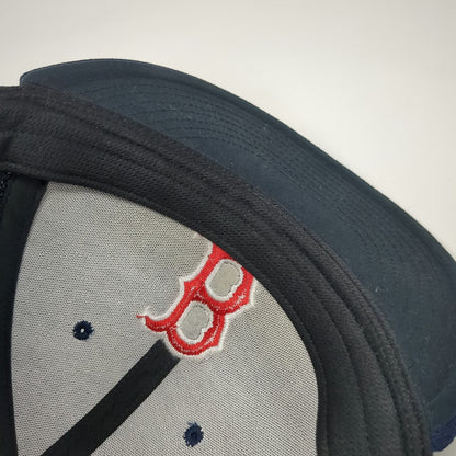 Boston Red Sox MLB OC Sports Baseball Cap Blue One Size Stitched Strapback Hat