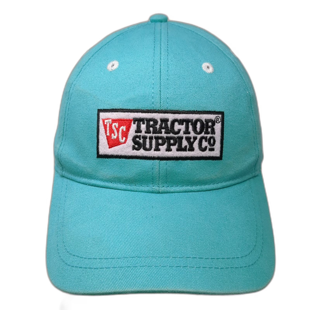 Covee Tractor Supply Co Blue Baseball Cap One Size Strapback Logo Patch Sewn Hat