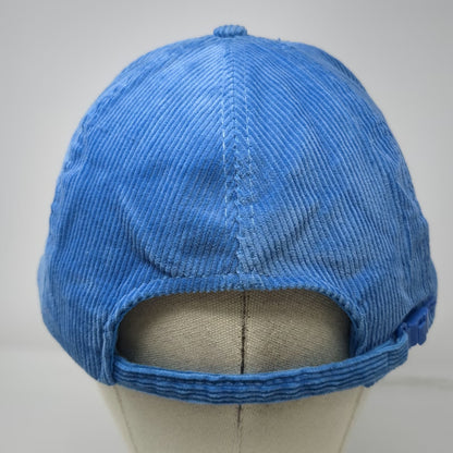 Otto 5 Panel Blue One Size Corduroy Wheat Growers Endicott Snapback Rope Hat