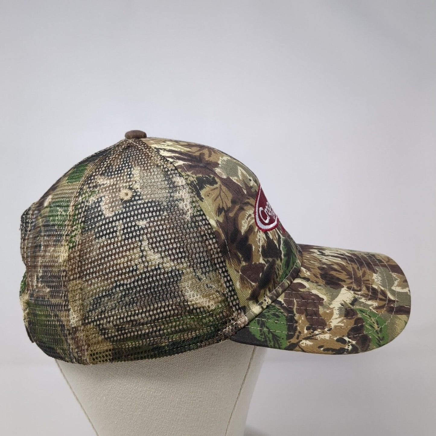 Crookham Company Since 1911 Strapback Trucker Hat OSFM Mesh Back Otto