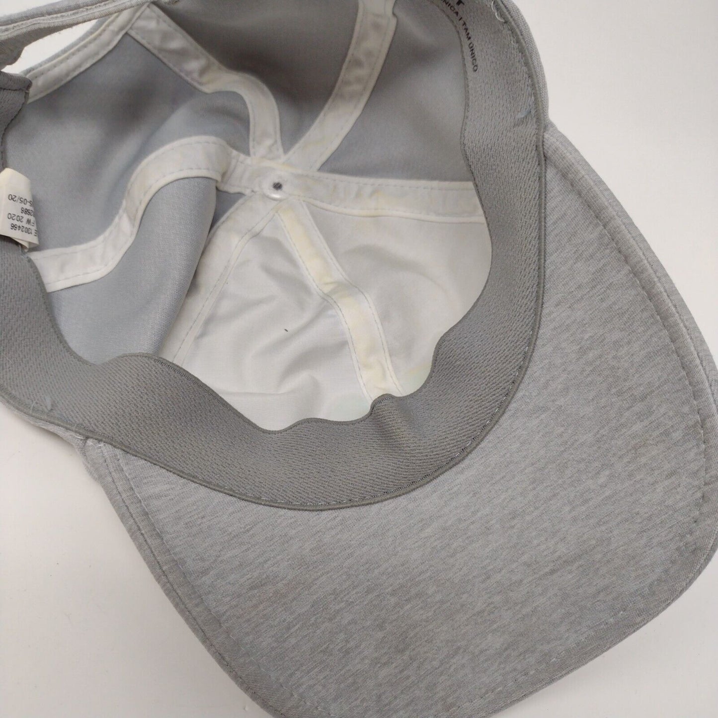 Under Armour Youth Strapback Hat Gray OSFA Free Fit Adjustable Embroidered