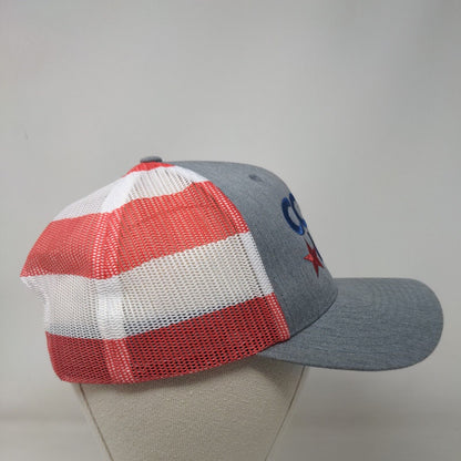 CCDF USA Snapback Trucker Hat Multicolor OS Embroidered Mesh Back Richardson