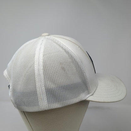Callaway Trucker Hat White One Size Mesh Snapback Golf Patch Est 1982 Chevron