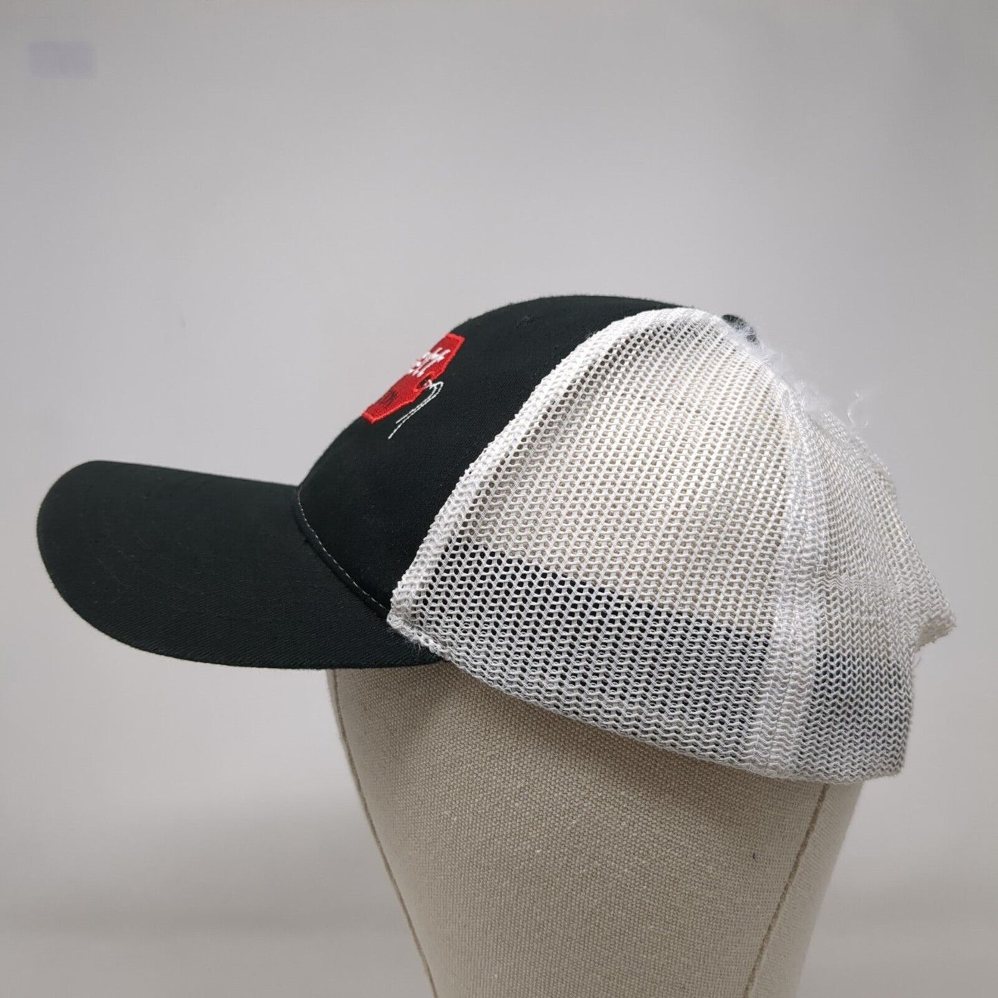 Baggett Transportation Strapback Trucker Hat Black OSFA Mesh Back