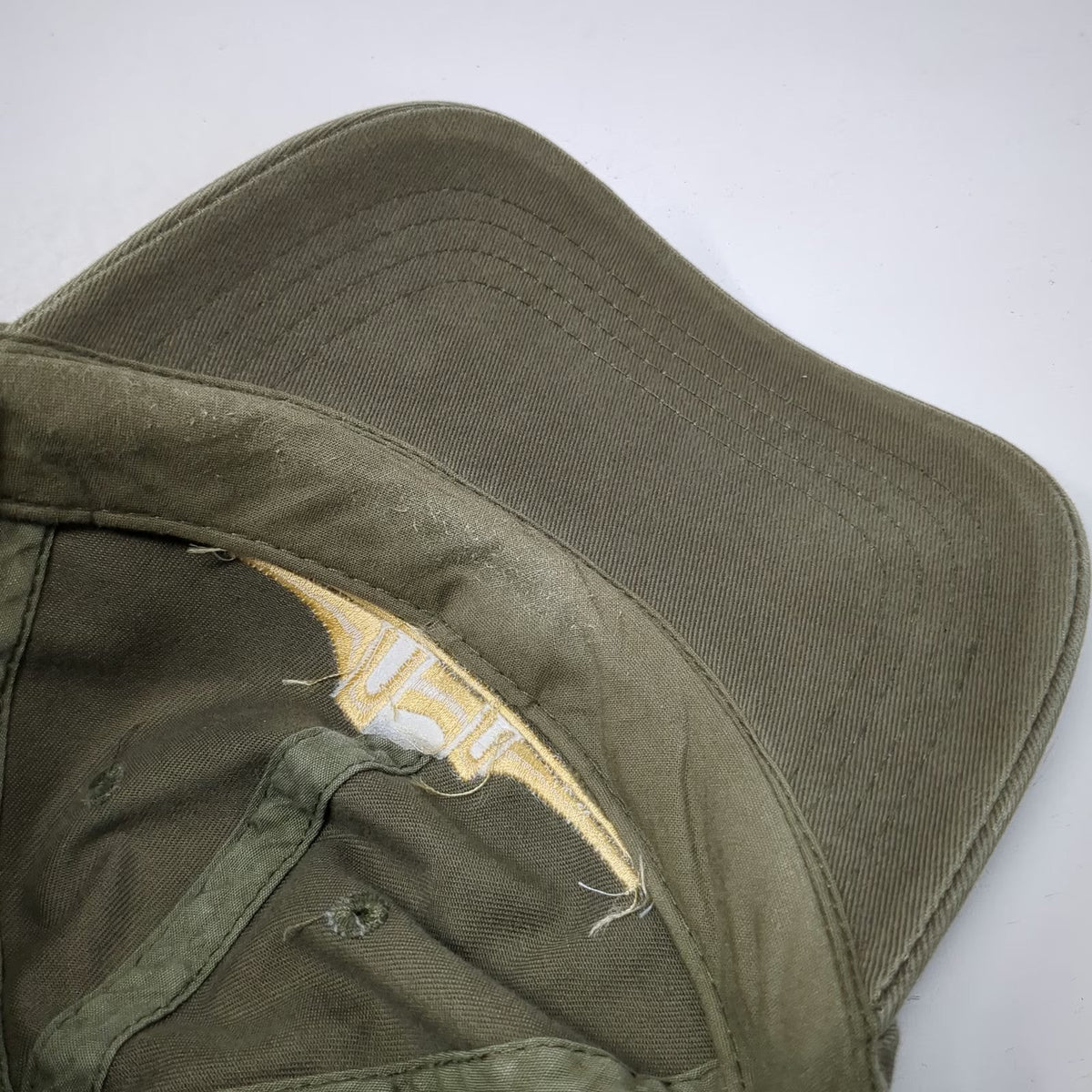 Vitronic Green Baseball Cap One Size Bridge Embroidery Side Pocket Slideback Hat