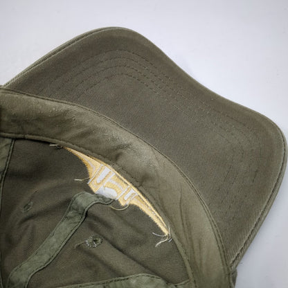 Vitronic Green Baseball Cap One Size Bridge Embroidery Side Pocket Slideback Hat