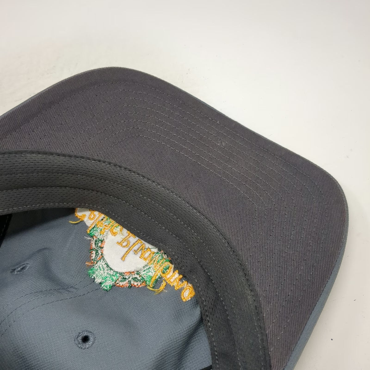 Richardson Baseball Cap Gray One Size Celtic Plumbing Knot Logo Strapback Hat