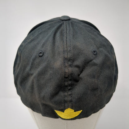 Simplot Grower Solutions Fitted Hat Black One Size Embroidered Flexfit