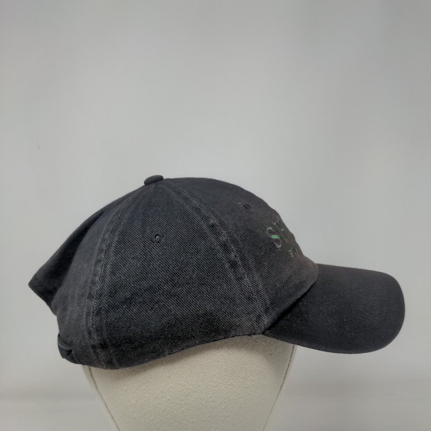 Shula's Steak House Slideback Hat Black One Size Embroidered Chef Works