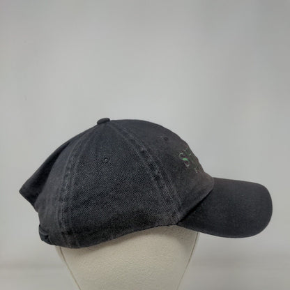 Shula's Steak House Slideback Hat Black One Size Embroidered Chef Works