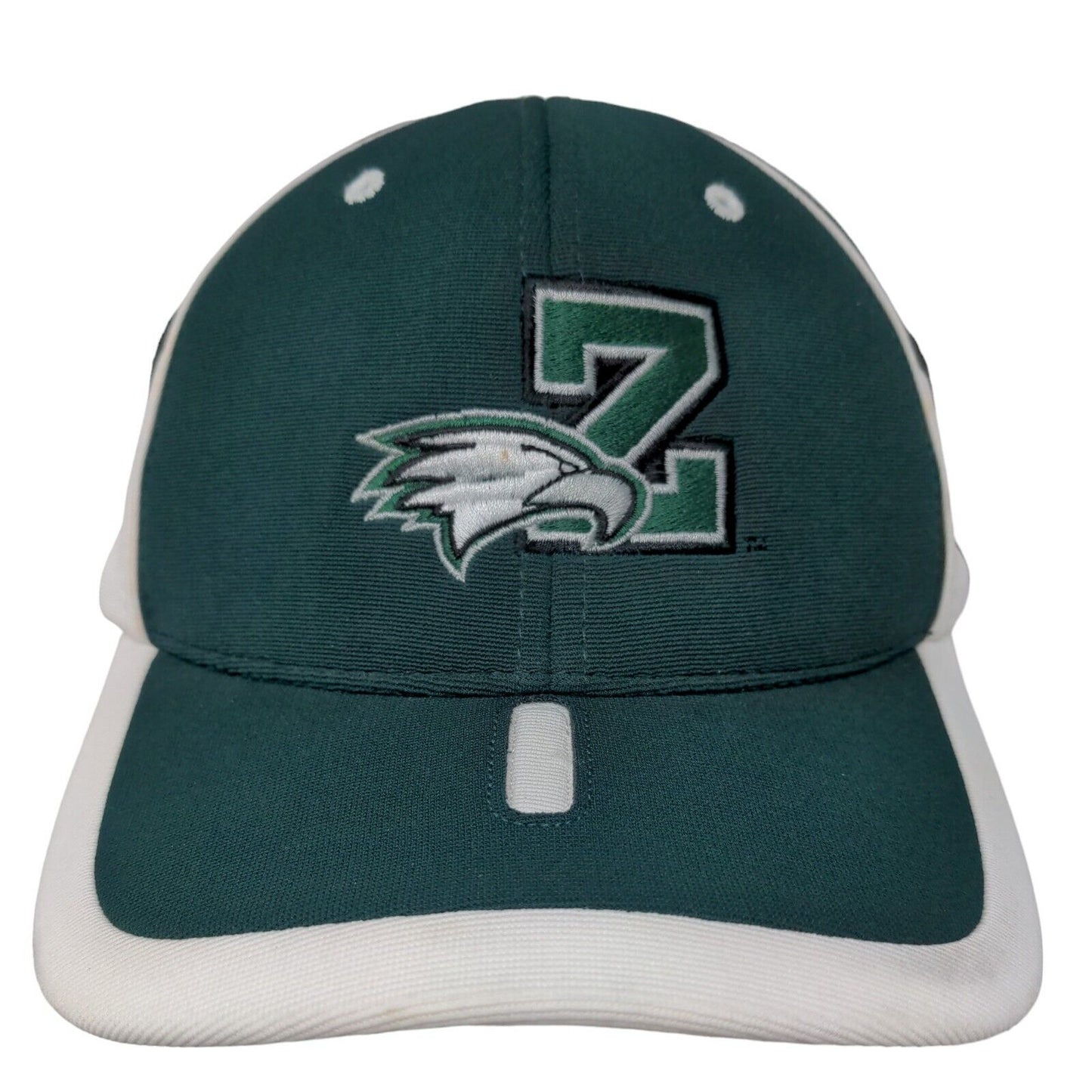 Pacific Headwear Men's Fitted Hat Green Size L/XL Embroidered Zionsville Eagles