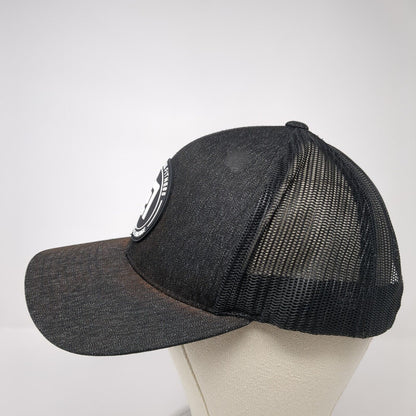 Black Box VR Fitness Snapback Trucker Hat Black One Size Mesh Back