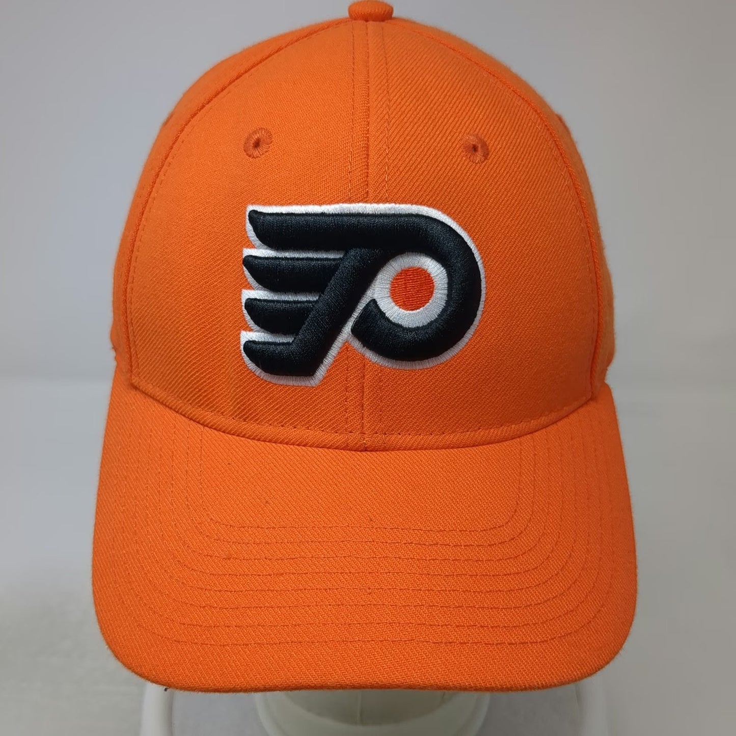 Philadelphia Flyers NHL adidas Snapback Orange Black White One Size Hat Curved