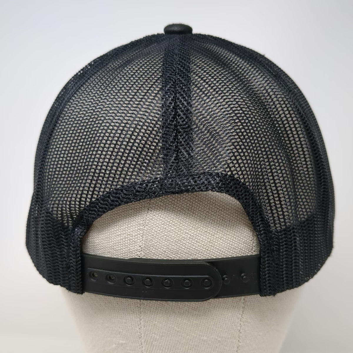 Yupoong Trucker Hat Black One Size Mesh Multicam Flat Bill TOOBS Distribution