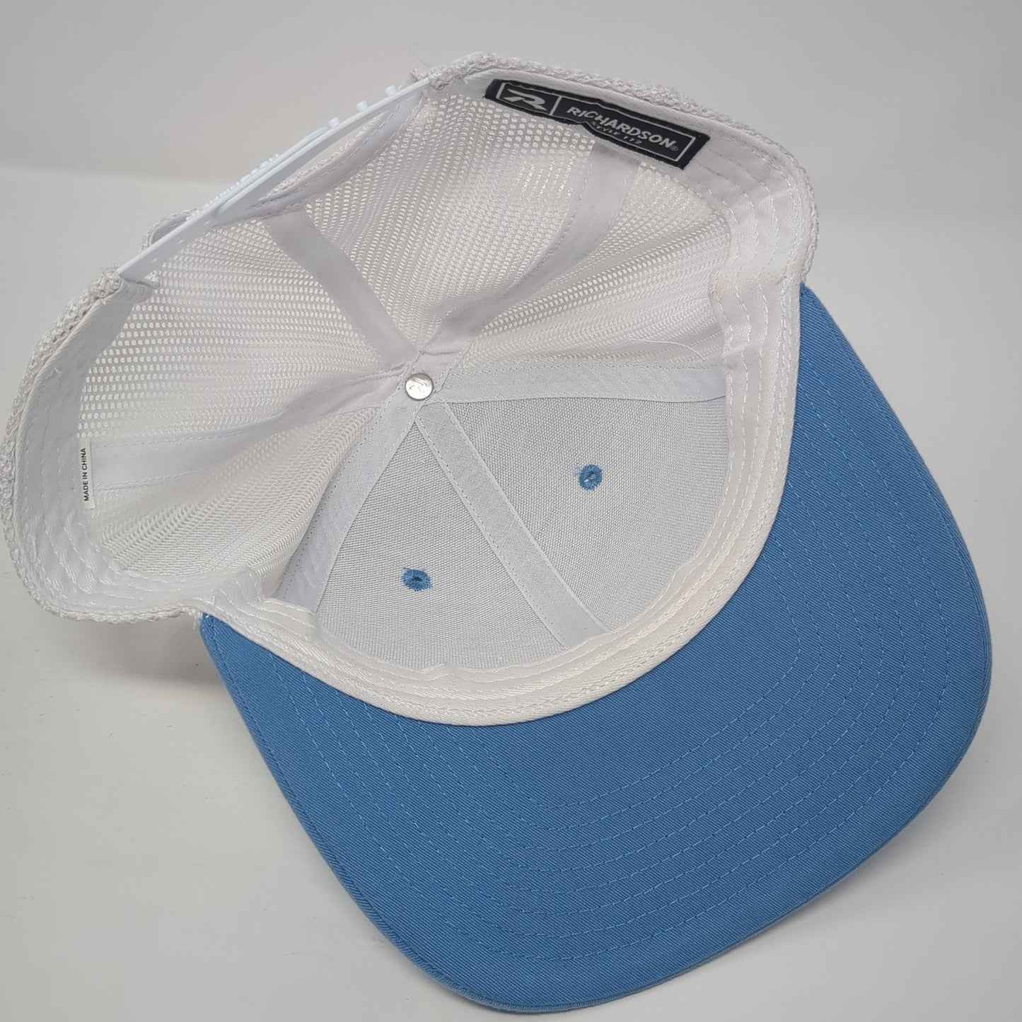 Inntero Snapback Trucker Hat Blue One Size Adjustable Mesh Back Richardson