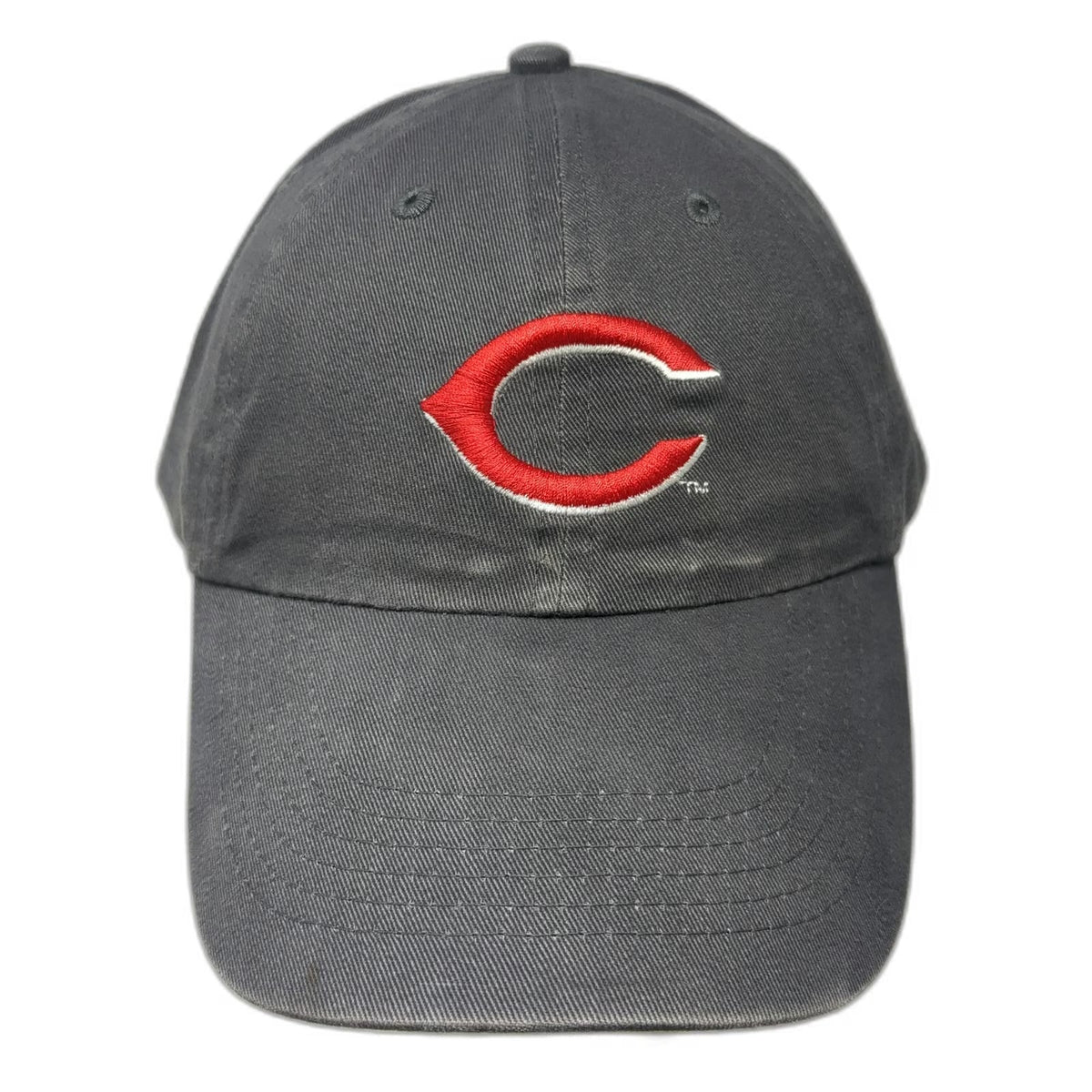 Outdoor Cap Cincinnati Reds MLB Gray Red Baseball Cap One Size Embroidered Hat