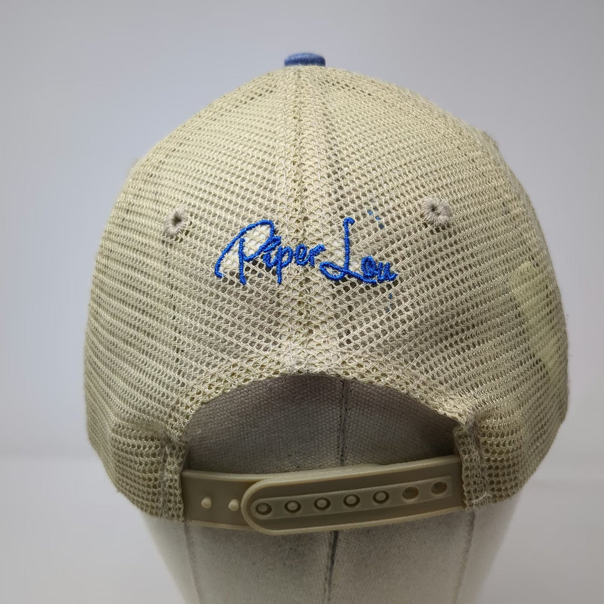 Adams Trucker Hat Blue One Size Mesh Back I'll Bring The Dance Moves Piper Lou