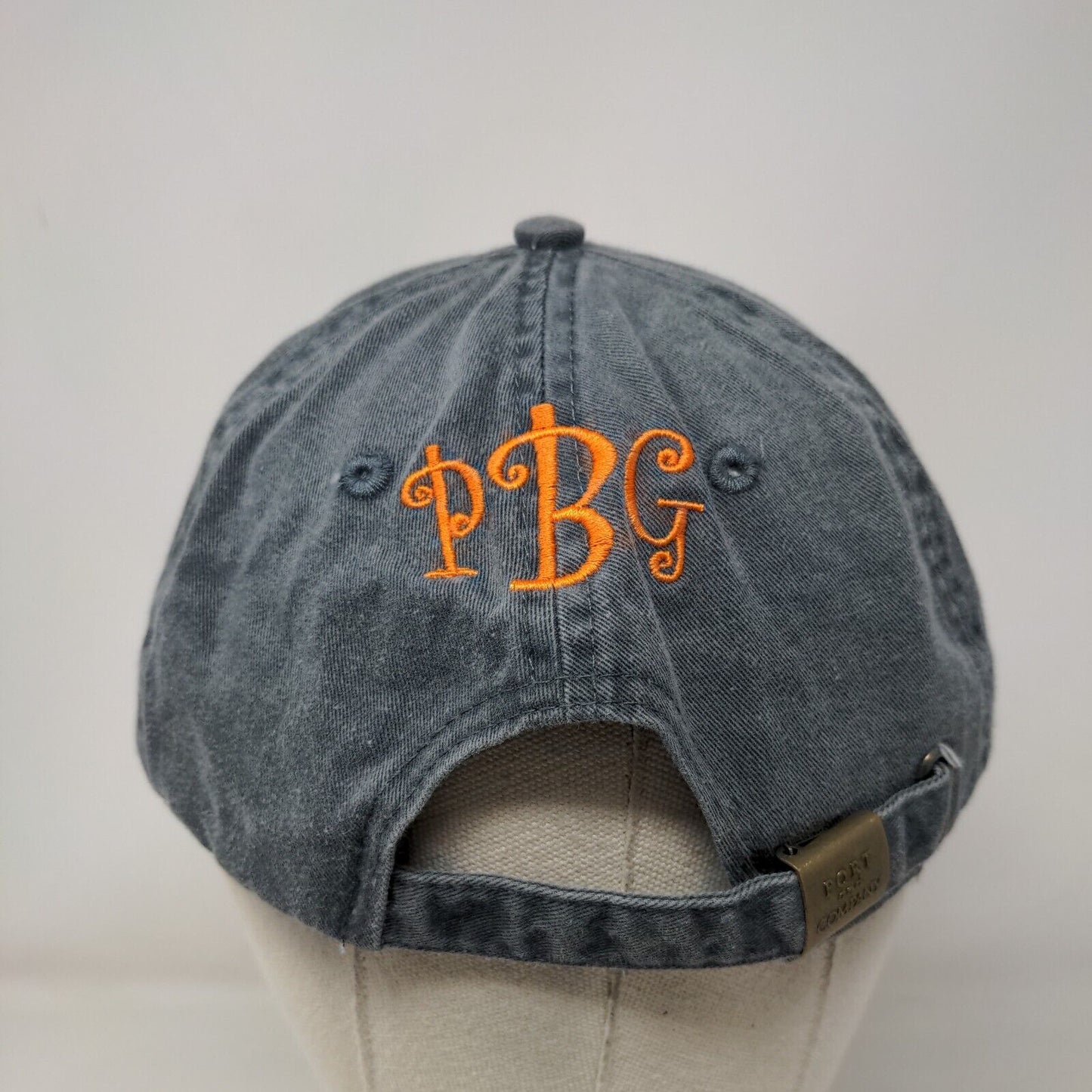 Rocky Top PBG Slideback Hat Gray One Size Adjustable Embroidered Port & Company