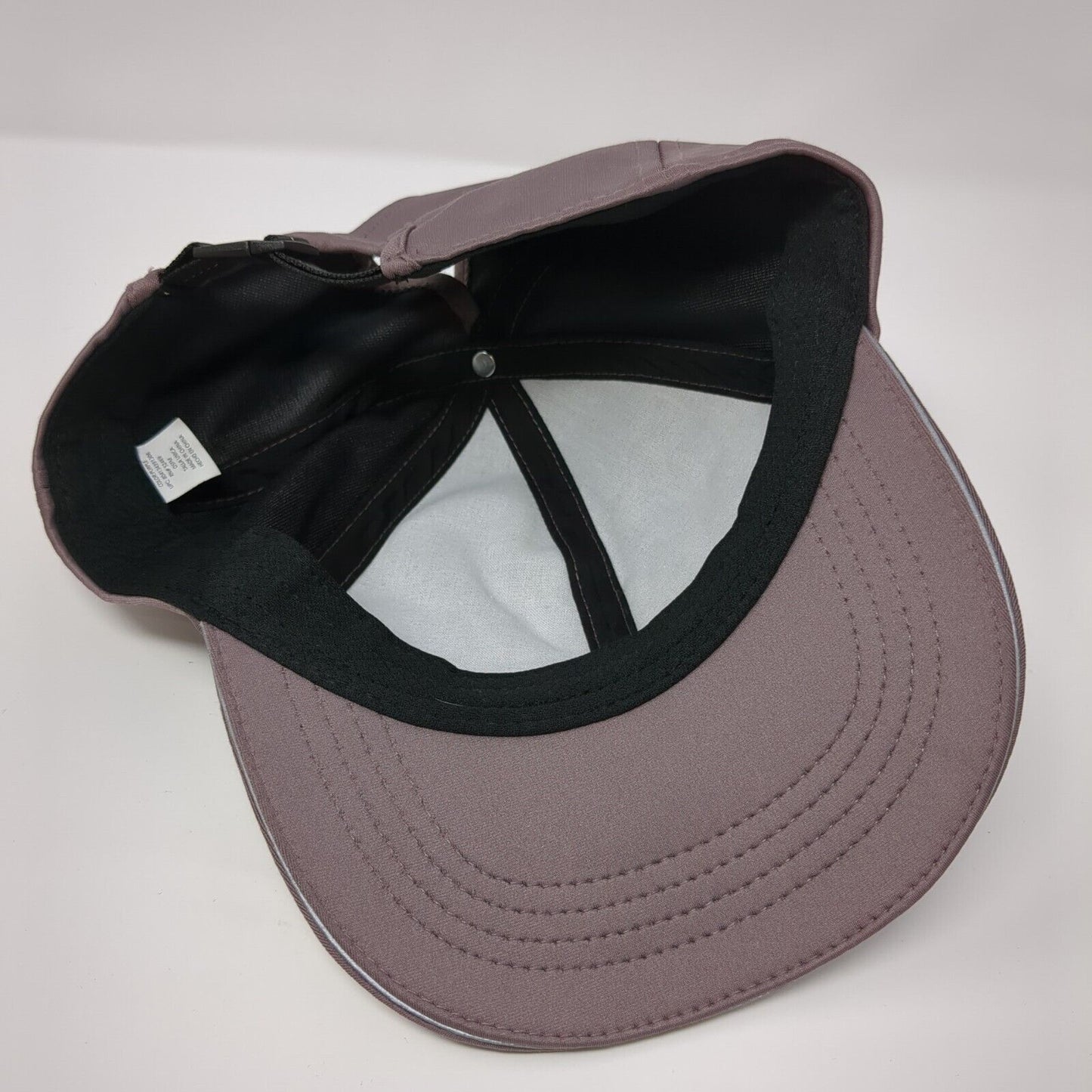 Bride Bling Slideback Ponyback Hat Purple OSFM Adjustable Embroidered 6 Panel