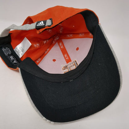 Letter CT Slideback Hat Orange One Size Adjustable Colorblock Adidas
