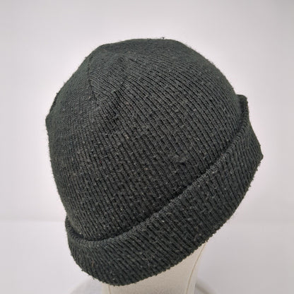 U.S. Army Knit Beanie Hat Black One Size Stretch Embroidered Logo