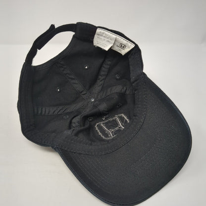 Honda Strapback Baseball Cap Black One Size Adjustable Embroidered 6 Panel
