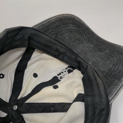 Shaka Sign Slideback Hat Gray One Size Embroidered Adjustable 6 Panel