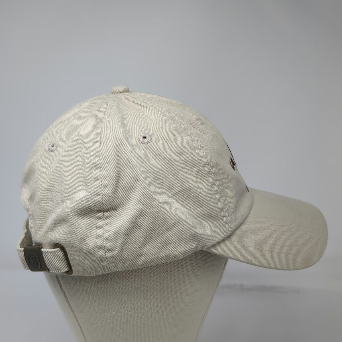 Garth Brooks World Tour Hat Beige Blue Brown Baseball Cap One Size Slideback