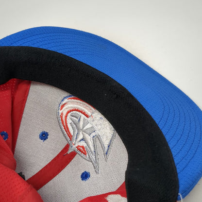 Connecticut Capitals Pukka Cap Red Blue Size S Flat Brim A-Flex Embroidered Hat