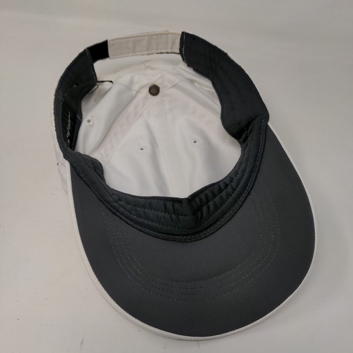 Nike Golf Gowlings Strapback Hat White OSFM Adjustable Embroidered Blank