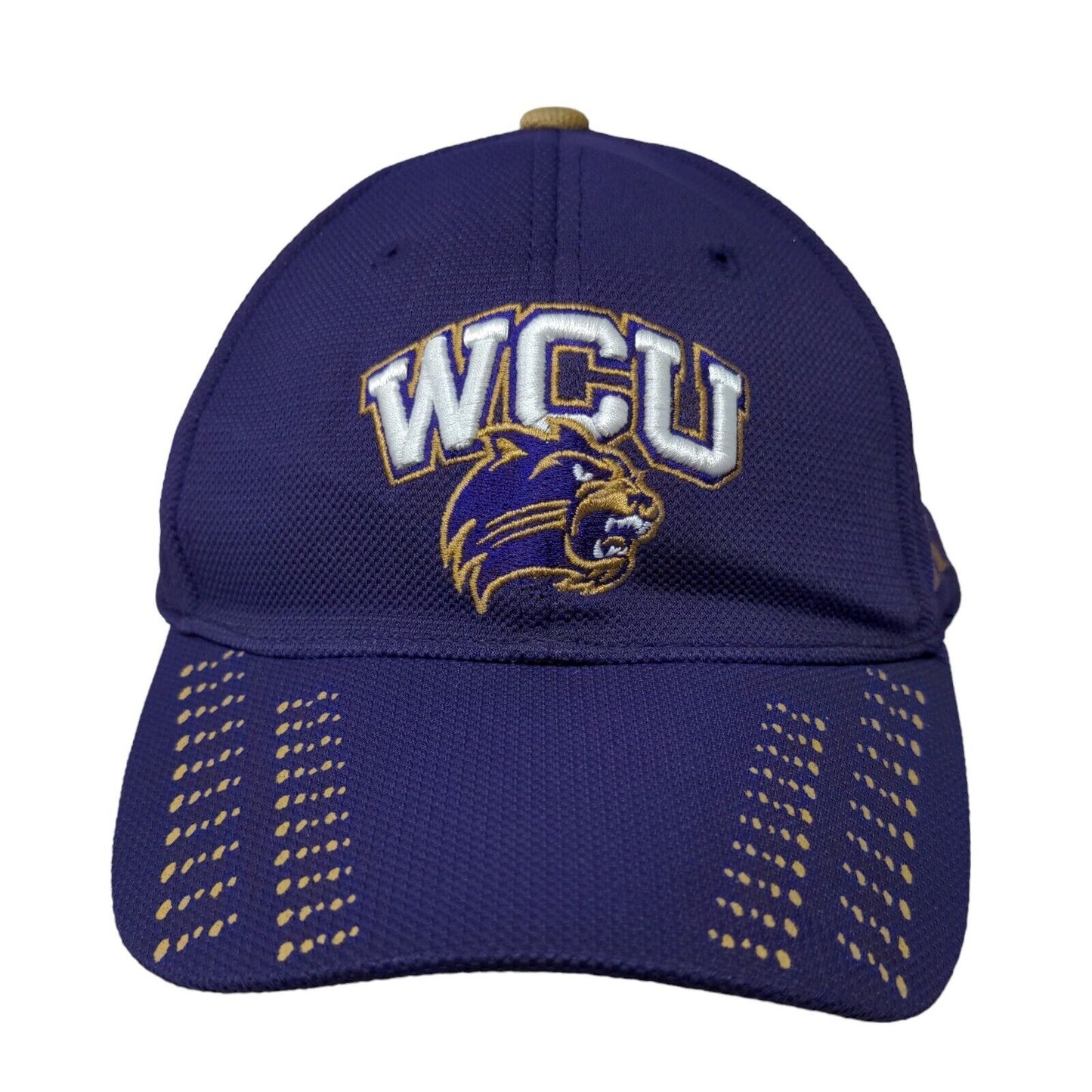 Russell Athletic Men's Strapback Hat Purple Western Carolina Catamounts Logo