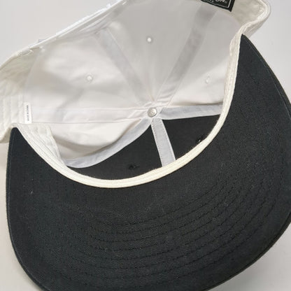 Richardson Trucker Hat Black One Size The Peltz Co Logo Snapback Contrast Stitch