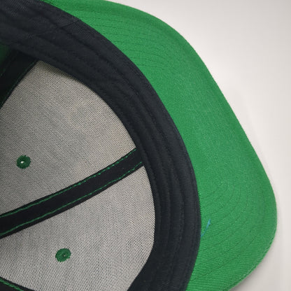 Dublin Guinness Snapback Hat Green One Size Adjustable Embroidered